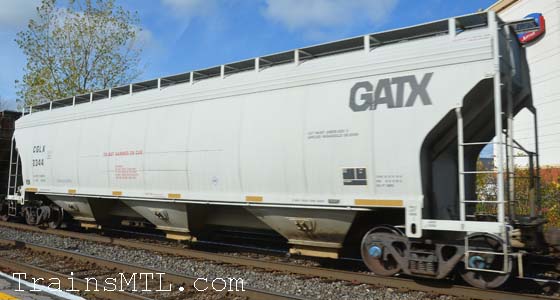 Car/wagon CGLX2344 right side / coté droit